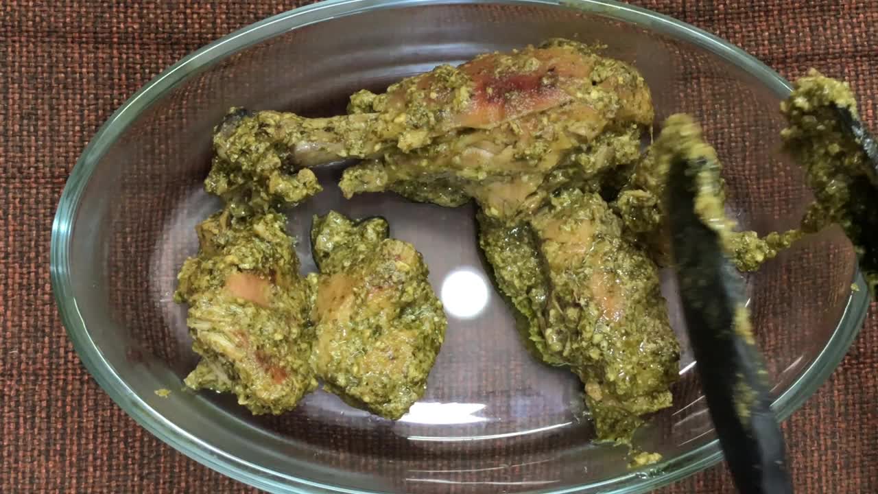 绿(薄荷)咖喱鸡视频下载