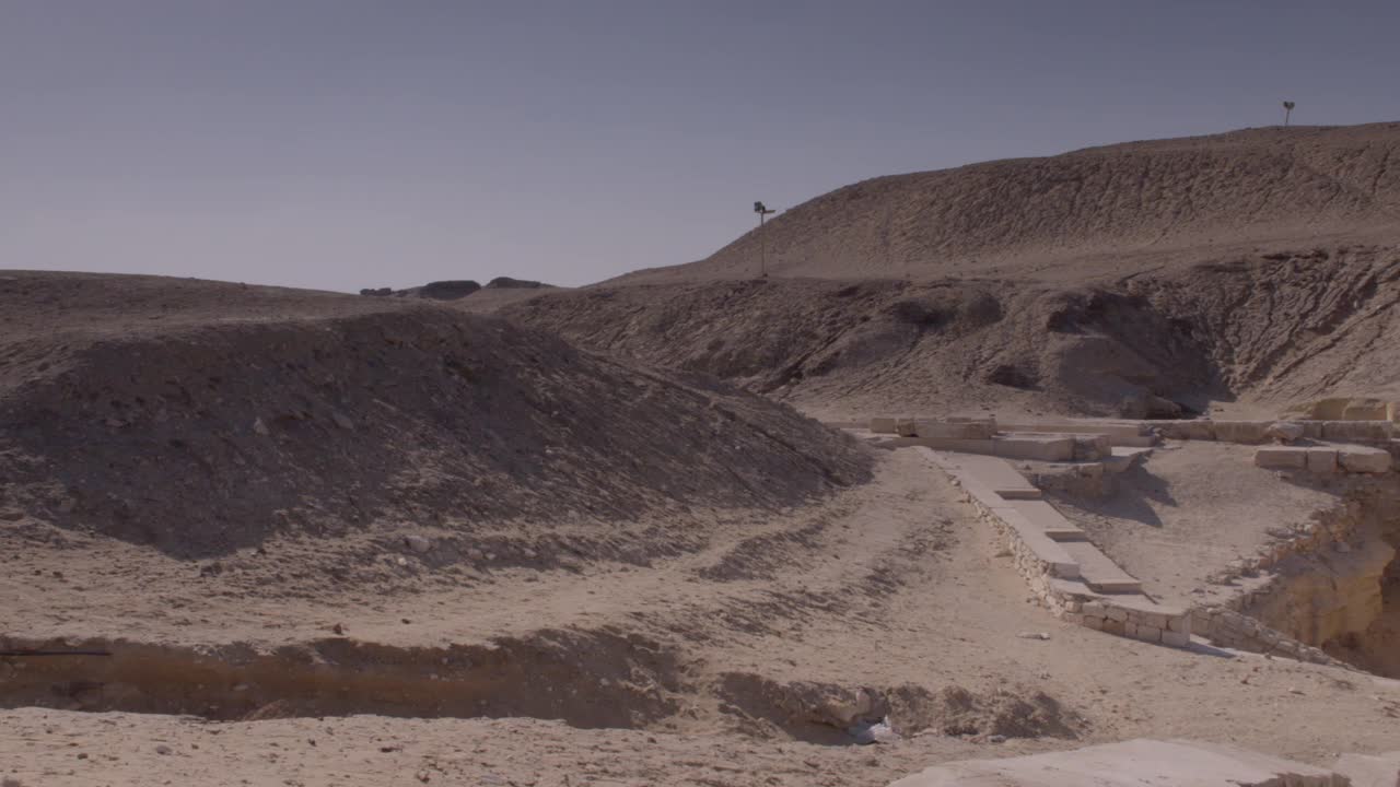 右拍在萨卡拉的Nhnumhotep和Niankhkhnum的mastaba视频下载