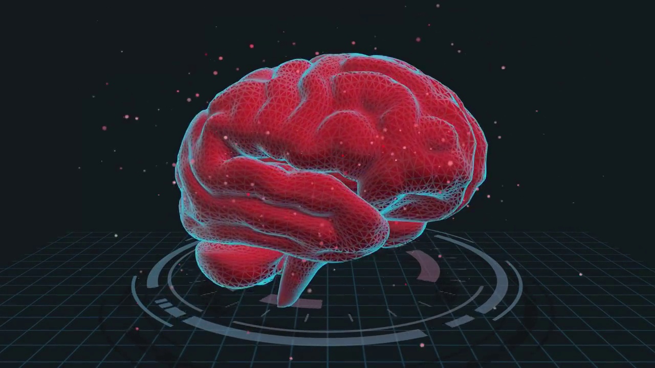 脑感染疾病- 4K循环医学背景视频下载