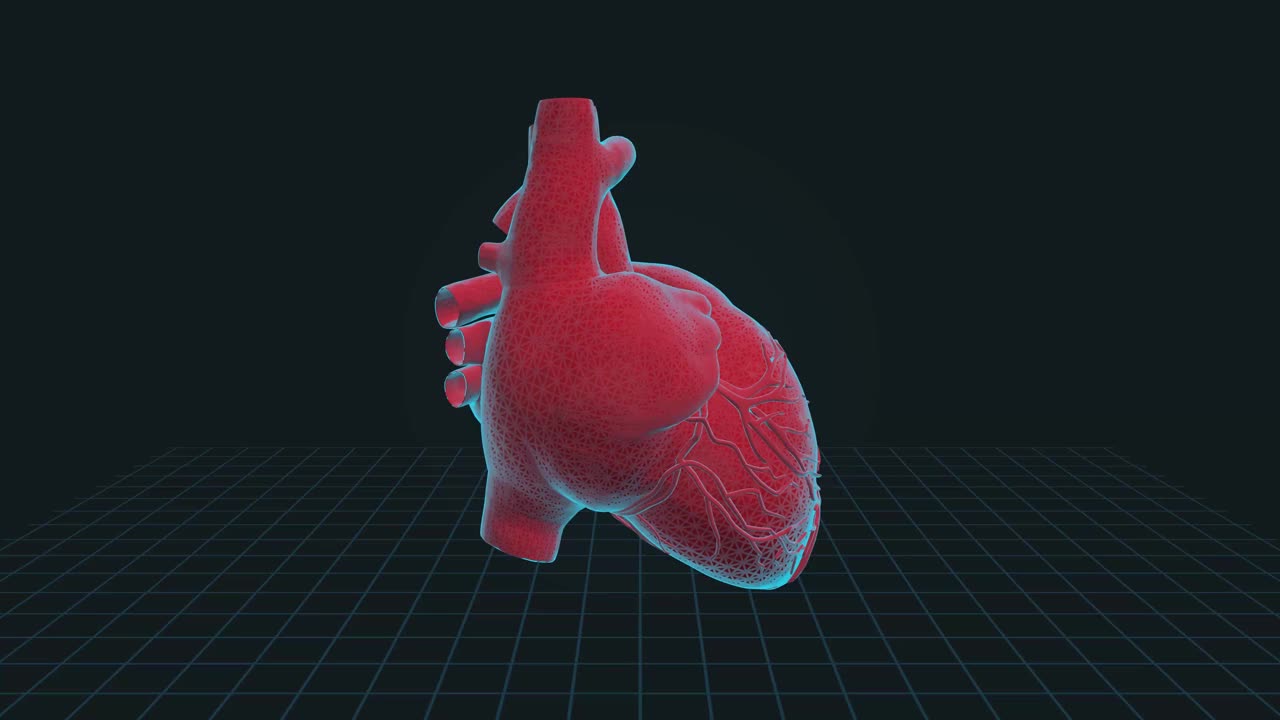 心脏感染疾病- 4K循环医学背景视频下载