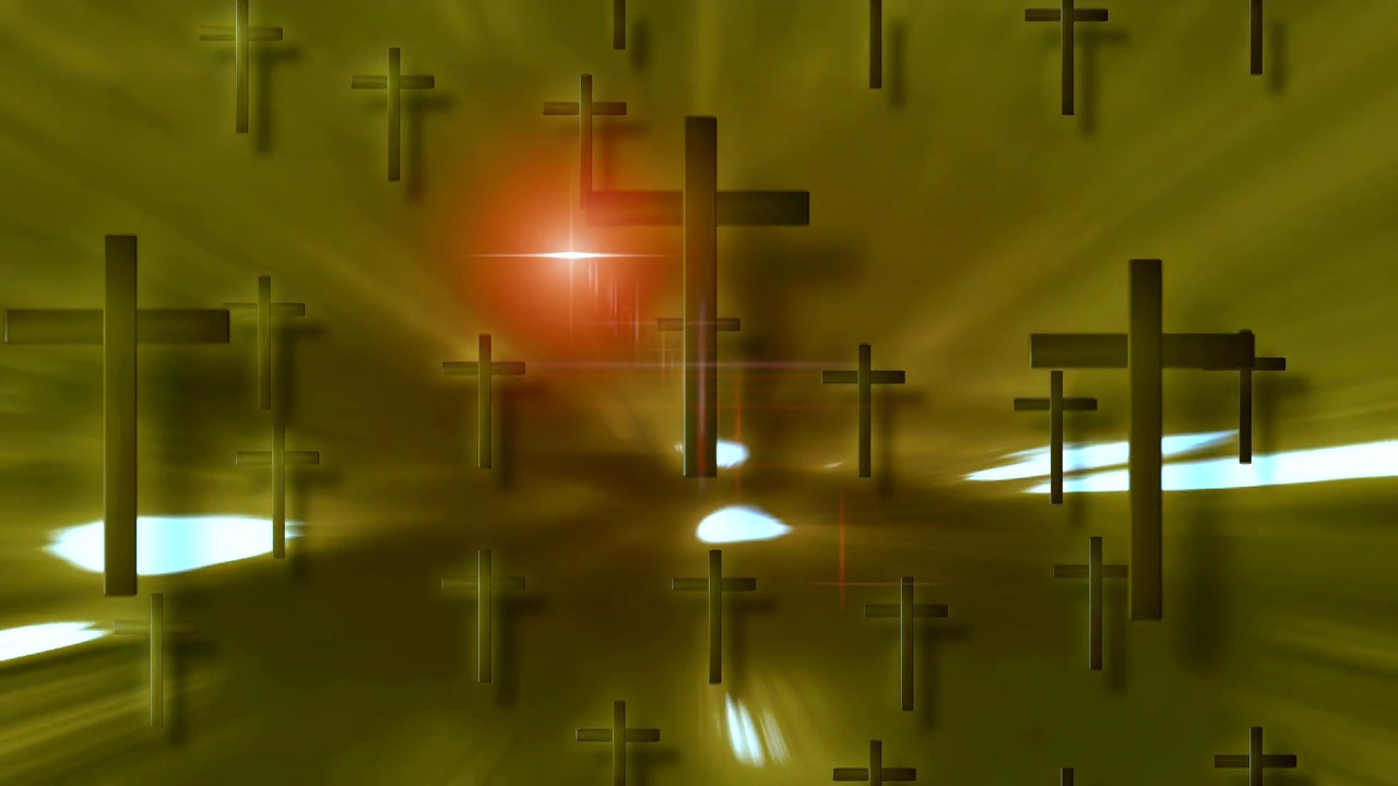 基督教符号的背景视频下载