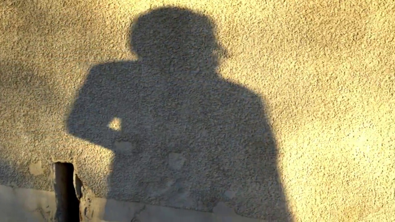 砖墙上一个陌生女人的影子视频下载