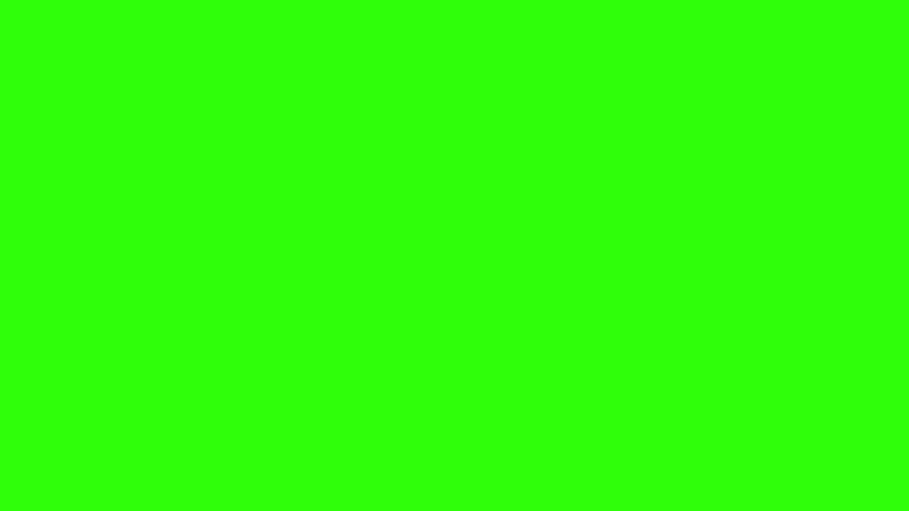 绿色屏幕上的电视麦克风的2d动画插图视频素材