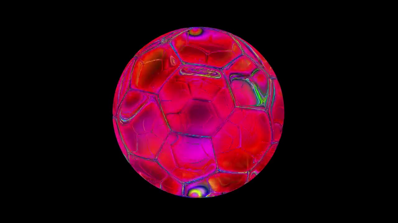玻璃足球，4K循环足球视频下载
