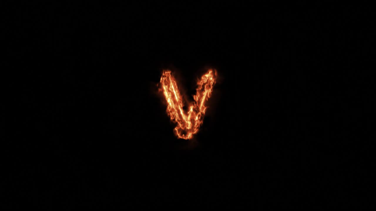 燃烧的字母V视频下载