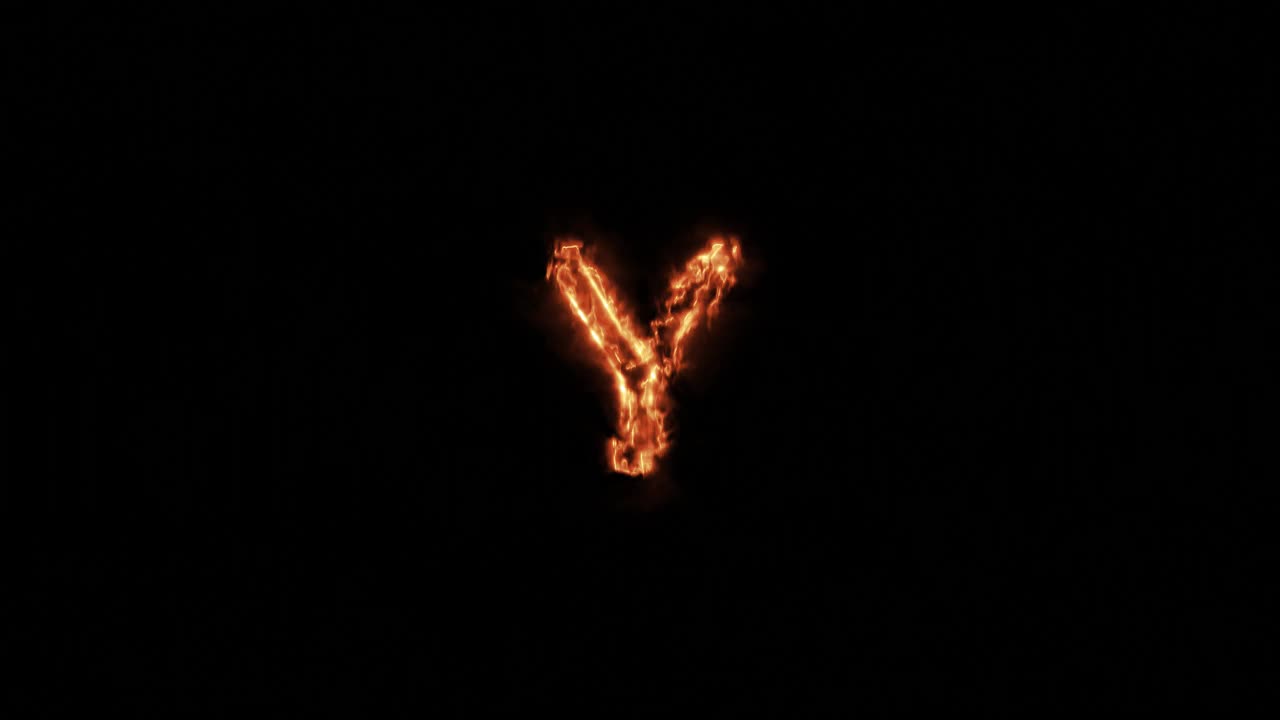 燃烧的字母Y视频下载