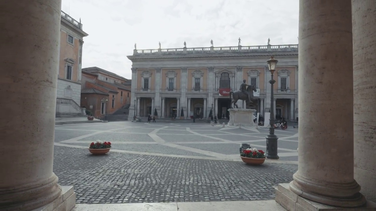 罗马的美景:卡比托利山视频下载