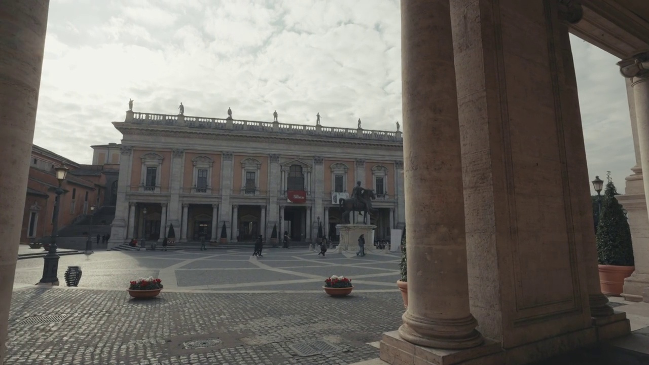 罗马的美景:卡比托利山视频下载