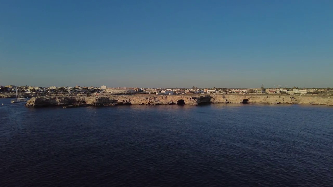 地中海沿岸的梅诺卡岛视频下载