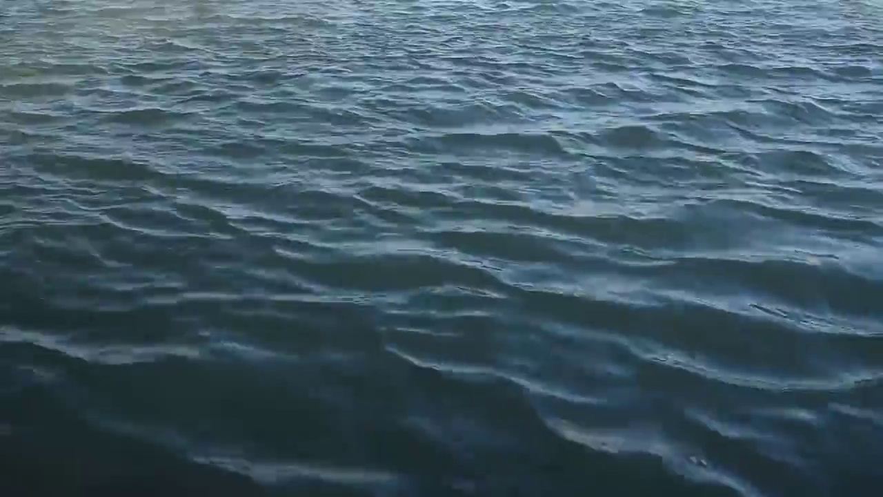 海岸上的小海浪视频素材
