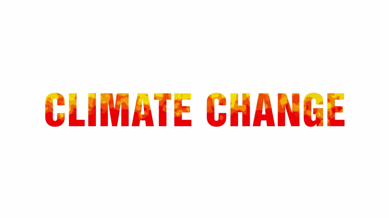 气候变化，火灾和全球变暖视频素材
