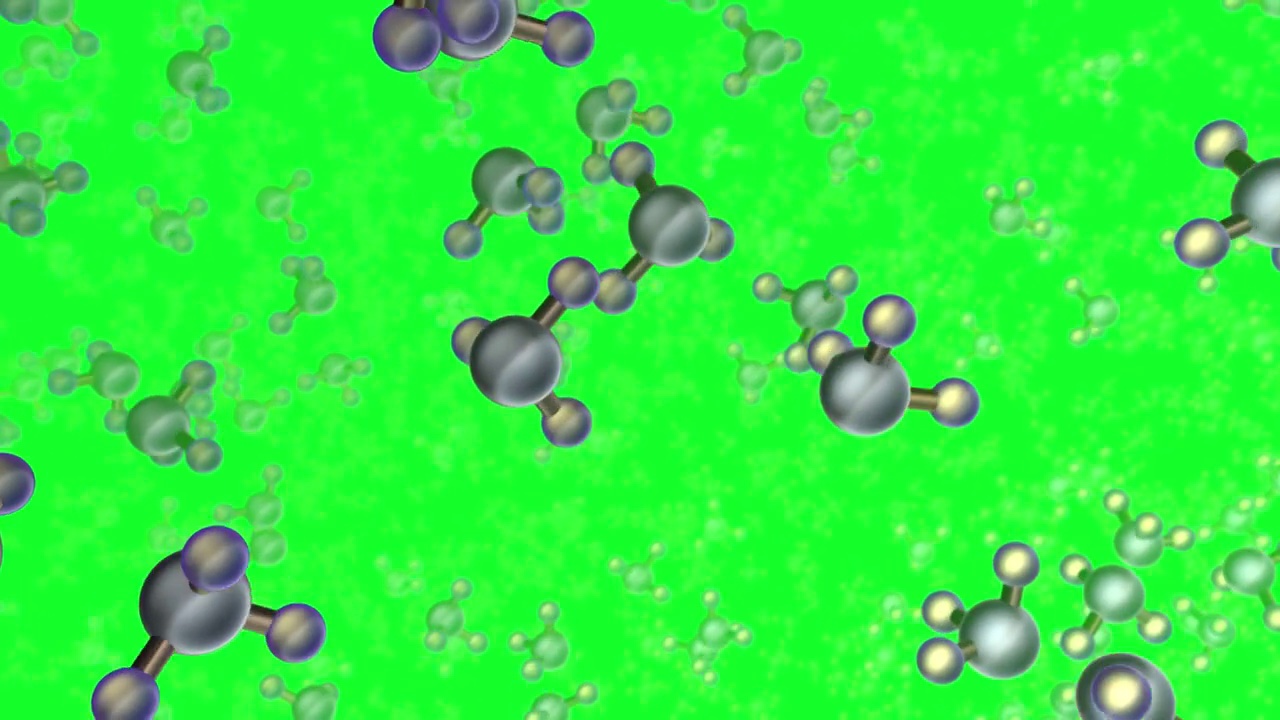 氨的NH3粒子含有氮和氢的成分视频下载