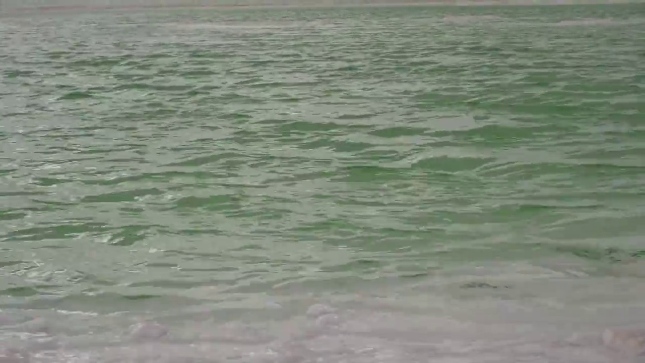 翡翠湖，盐湖视频素材
