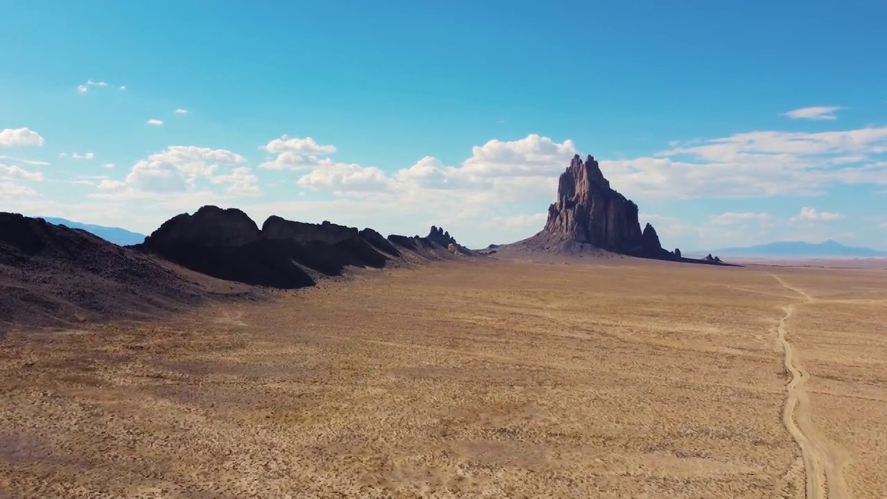 船岩，新墨西哥州视频素材