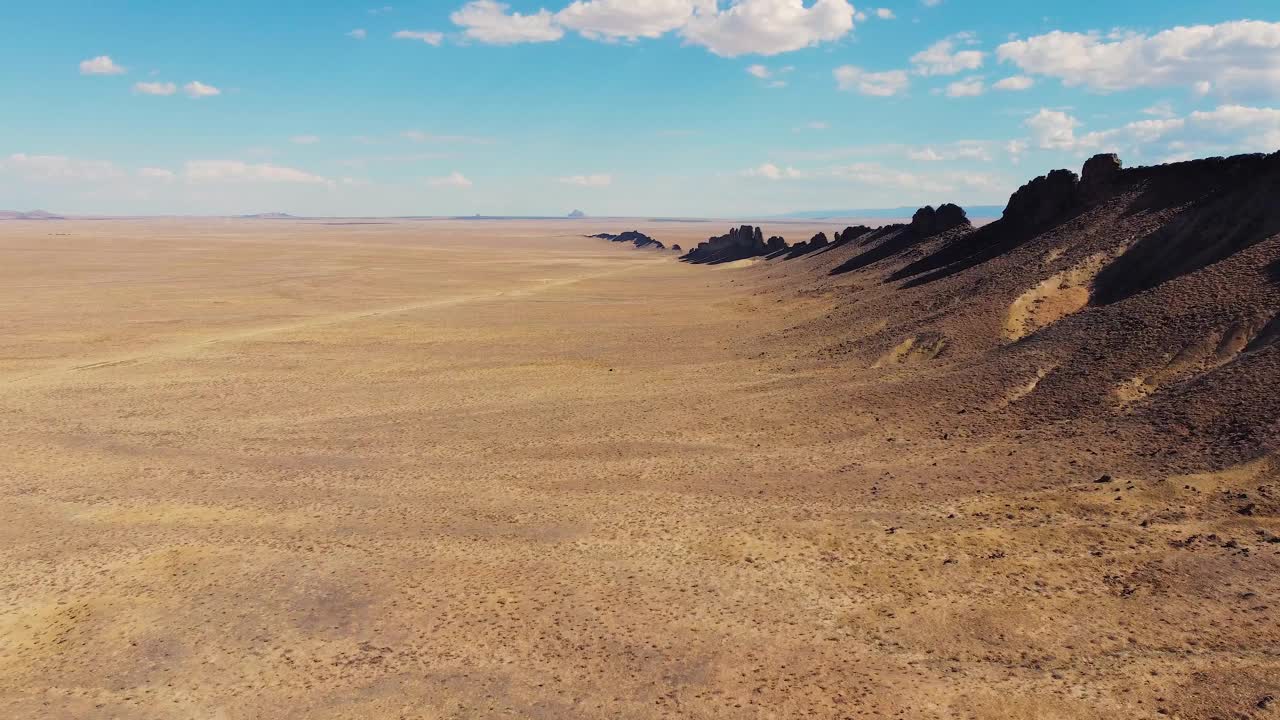 船岩，新墨西哥州视频素材