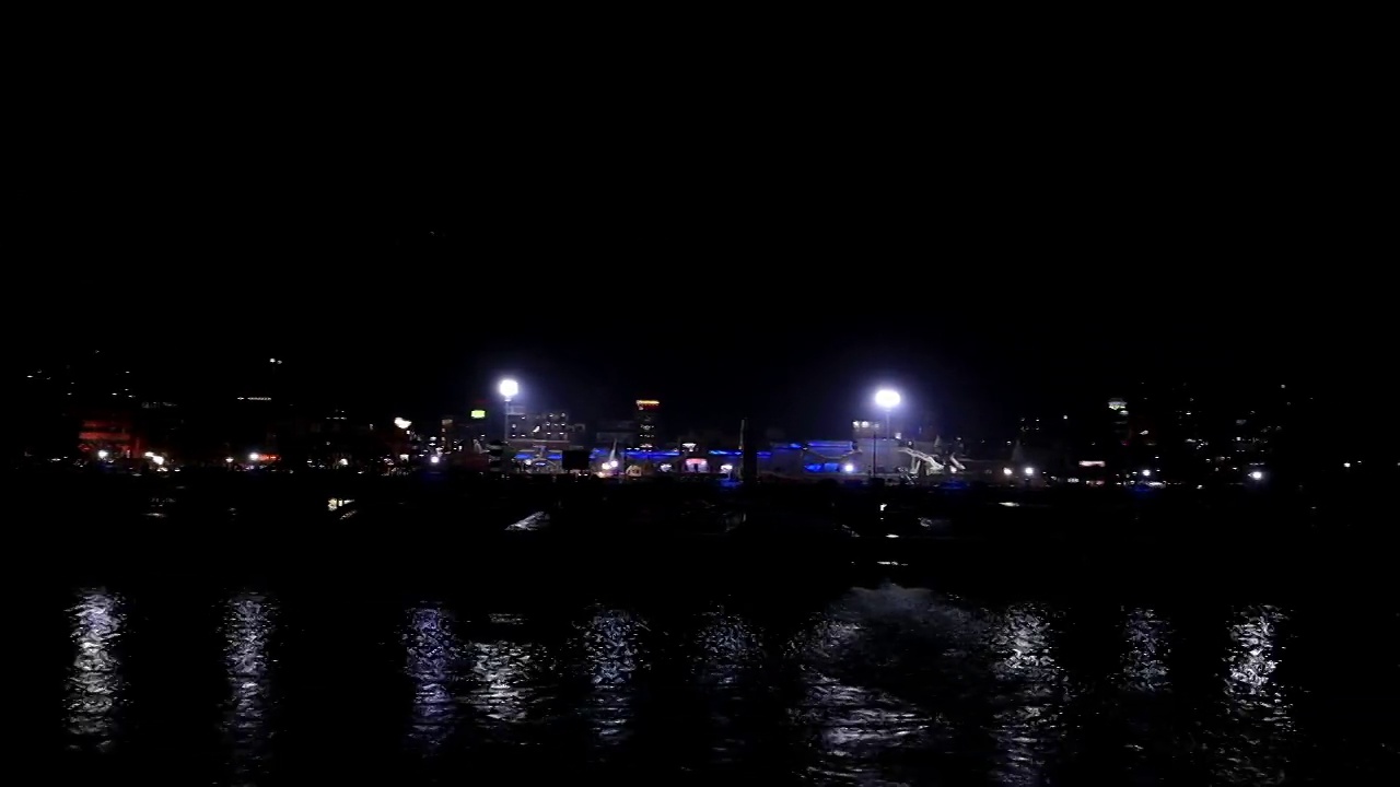 印度北阿坎德邦，夜晚的Haridwar视频下载