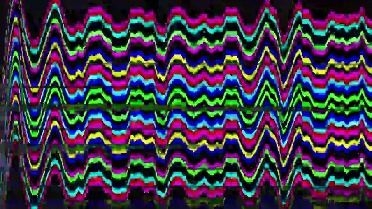 多色波形图视频素材