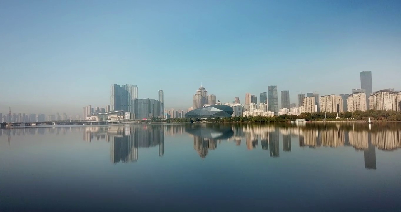 沈阳城市的天际线视频素材