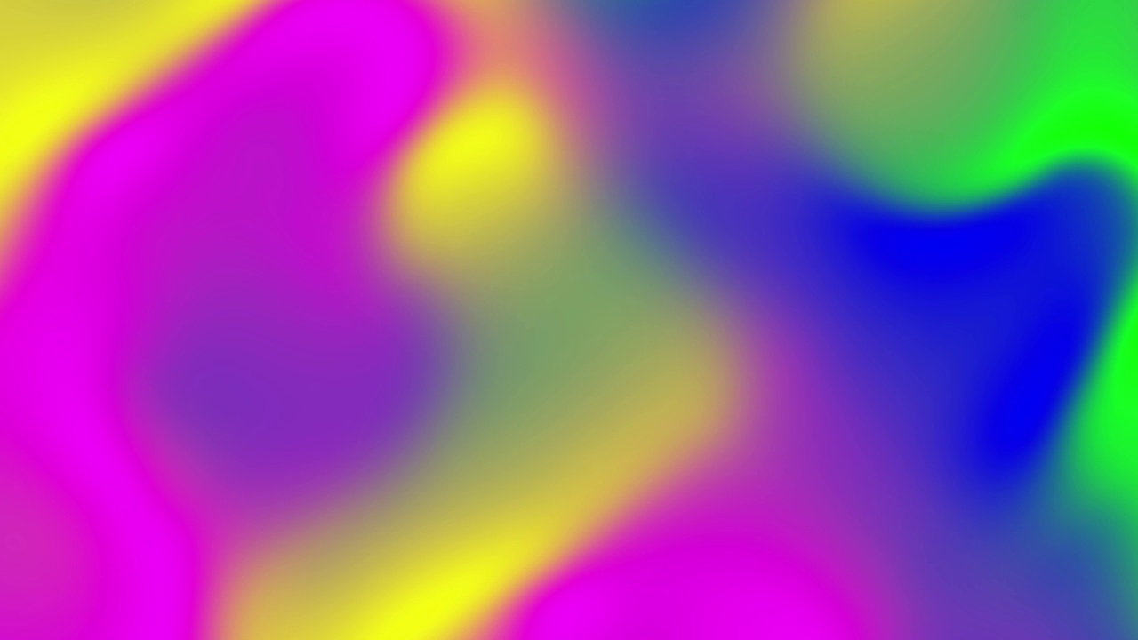 抽象液体彩色梯度波背景视频下载