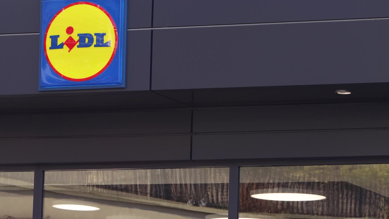 LIDL超市品牌标志视频下载