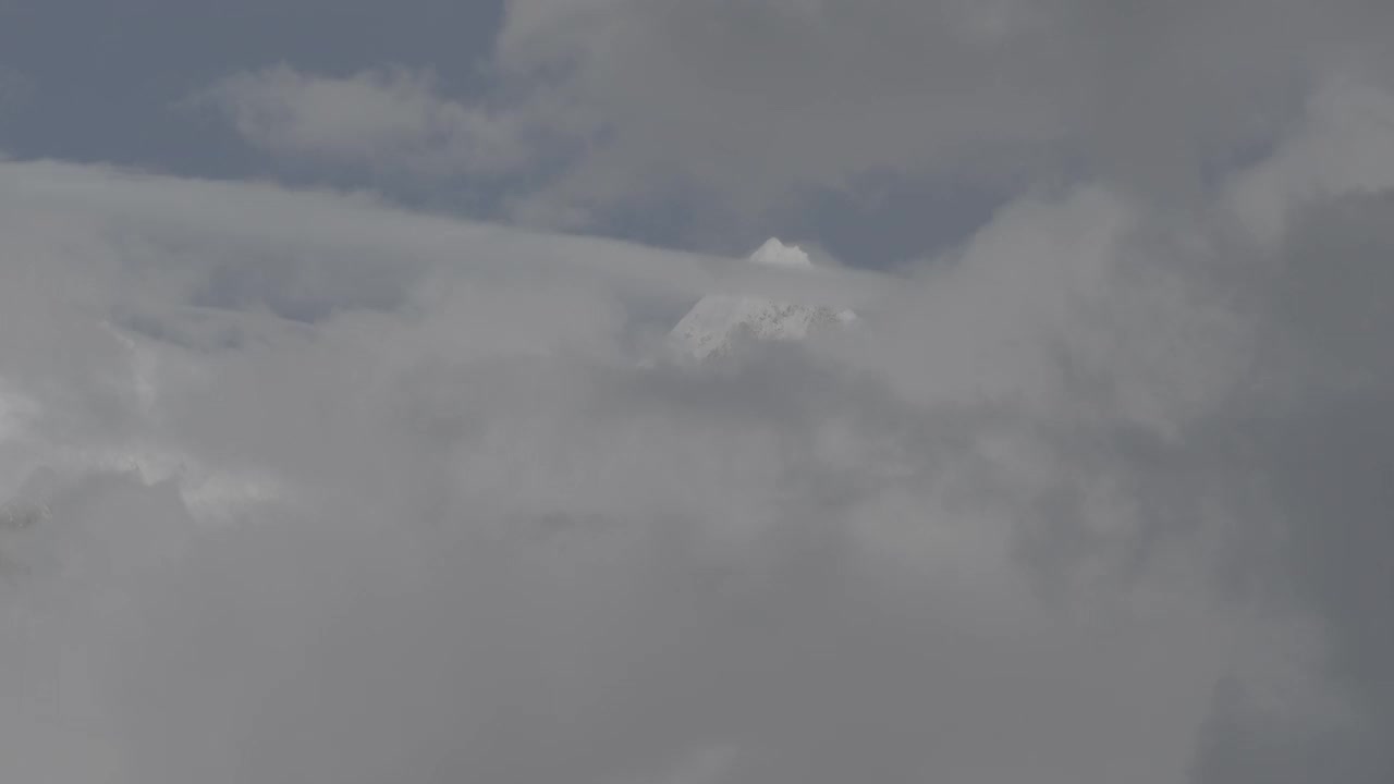中国西藏的雪山视频素材