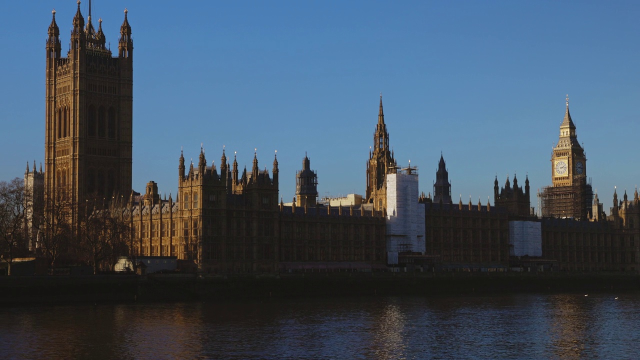 伦敦议会大厦视频素材