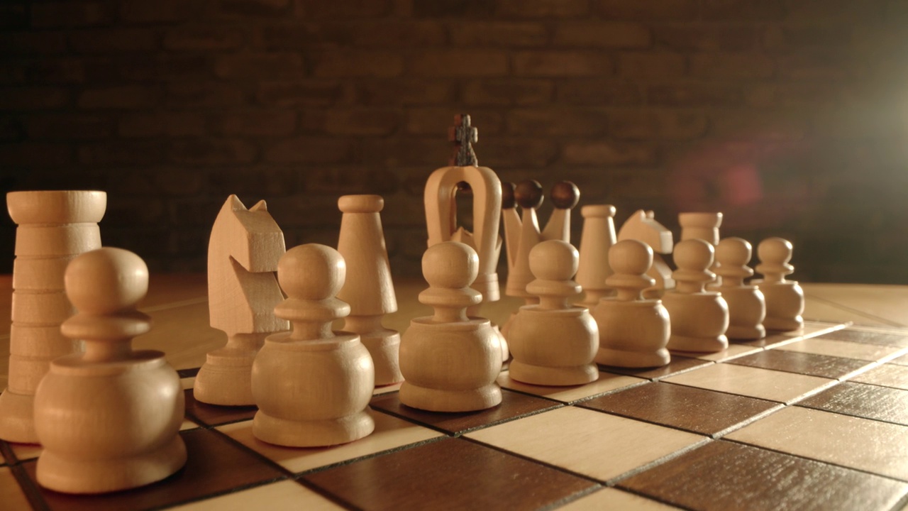 国际象棋白色数字视频下载