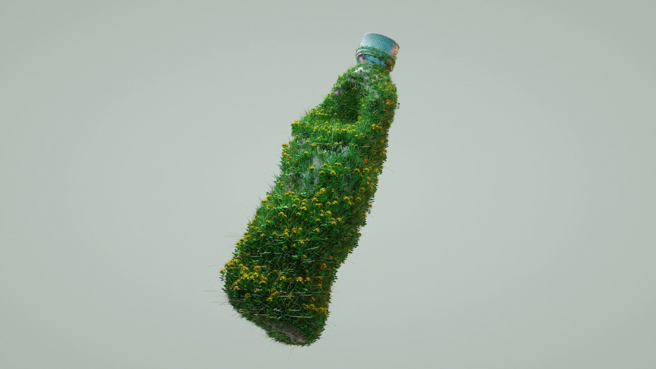 回收塑料瓶视频下载