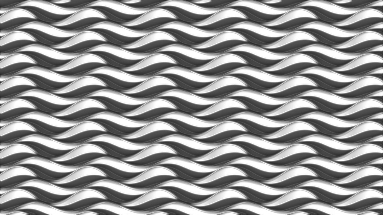 灰色和白色的抽象液体波视频下载