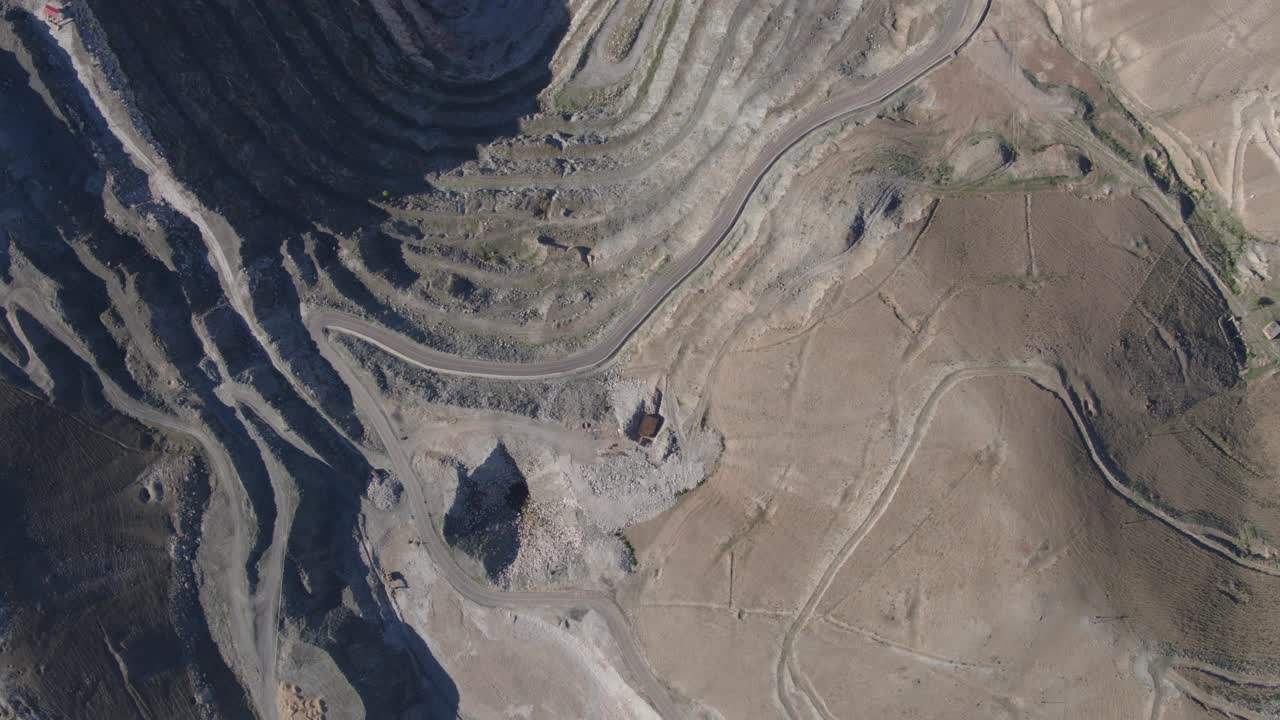 中国新疆科克托海联合国教科文组织世界地质公园视频下载