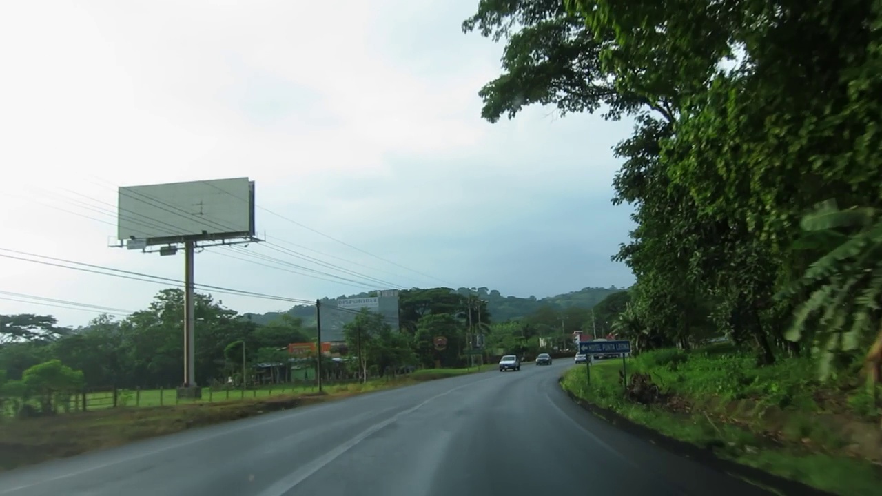 在哥斯达黎加驾驶POV视频下载