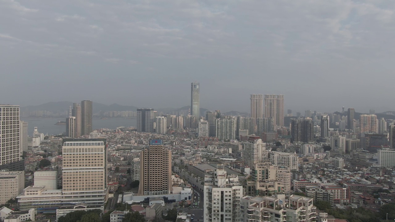 无人机拍摄的城市视频下载