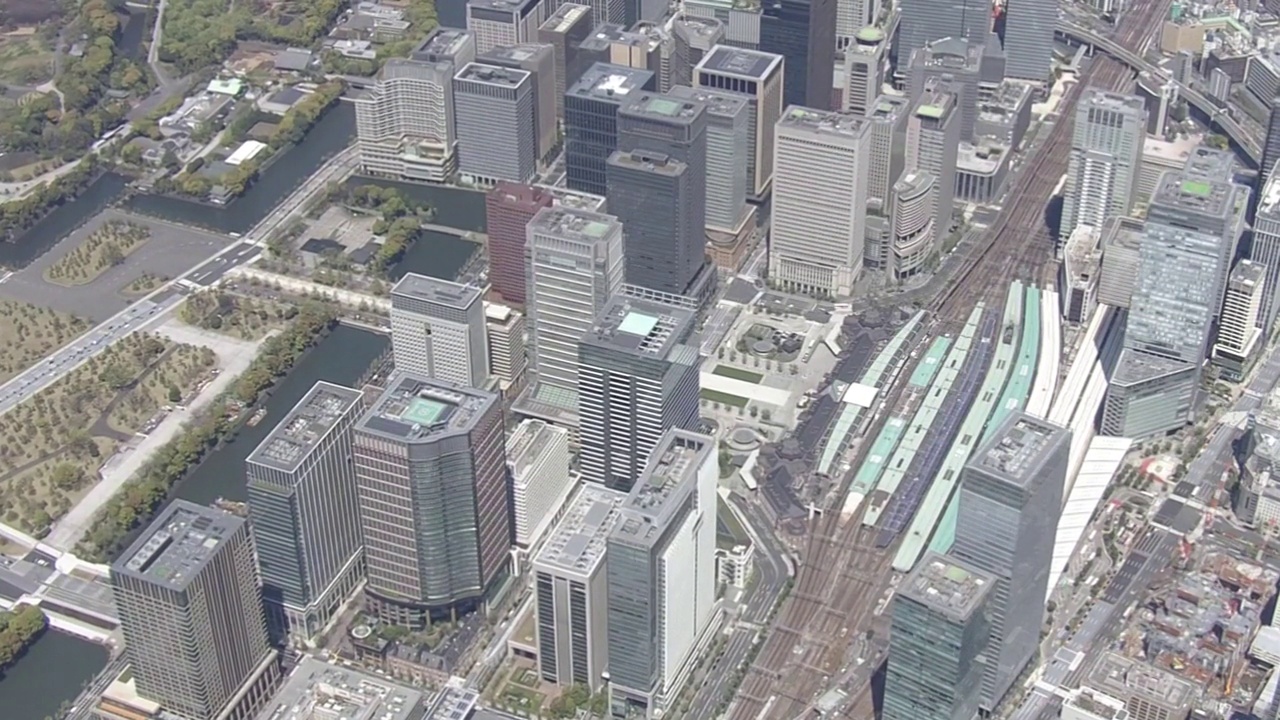 空中，东京站，日本视频下载