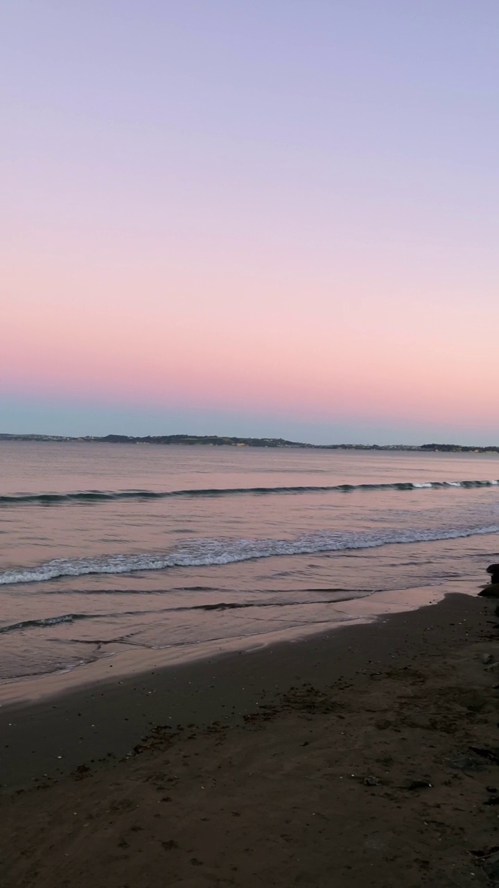 新西兰奥克兰的奥雷瓦海滩视频下载