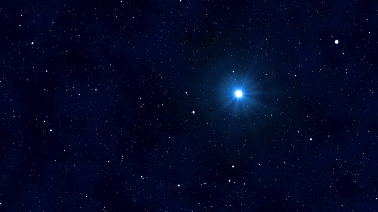 银河繁星满天。3 d渲染。视频下载