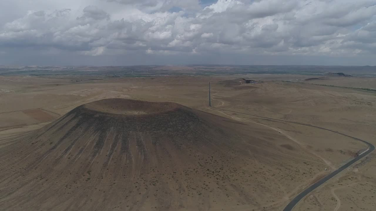 内蒙古乌兰哈达火山地质公园视频下载