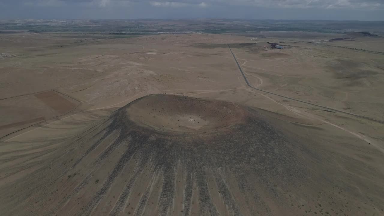 内蒙古乌兰哈达火山地质公园视频下载
