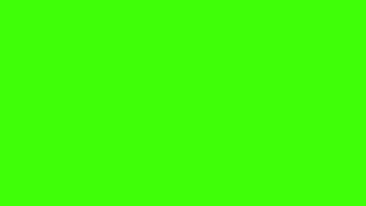 绿色背景上的光标图标的动画视频素材