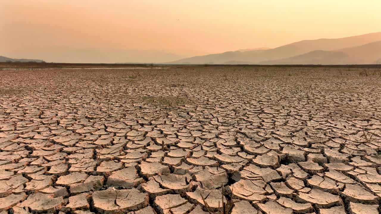 干旱与气候变化视频素材