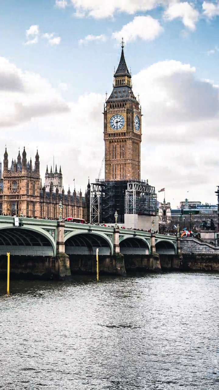 伦敦议会大厦时间流逝视频下载