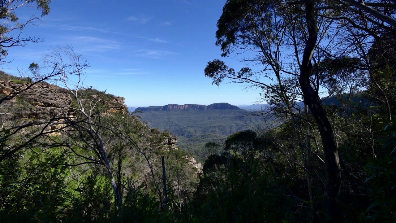 澳大利亚新南威尔士州的蓝山视频下载