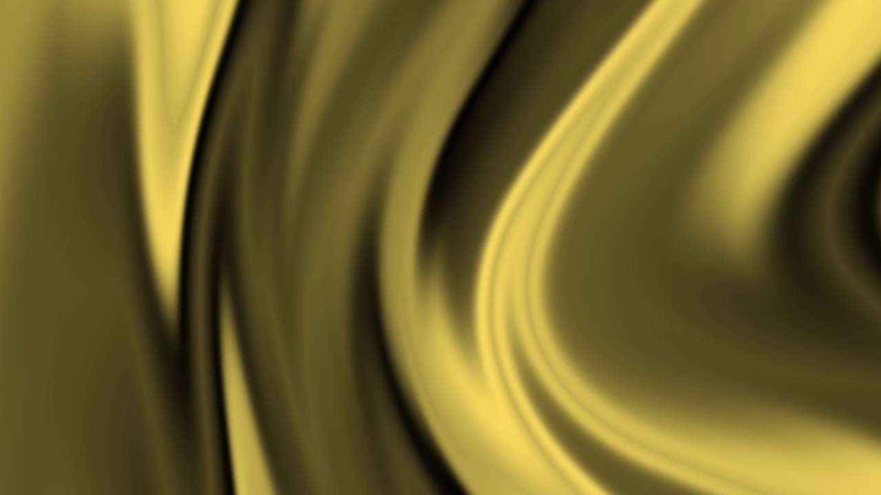 液体黑色和金色移动抽象数字背景视频下载