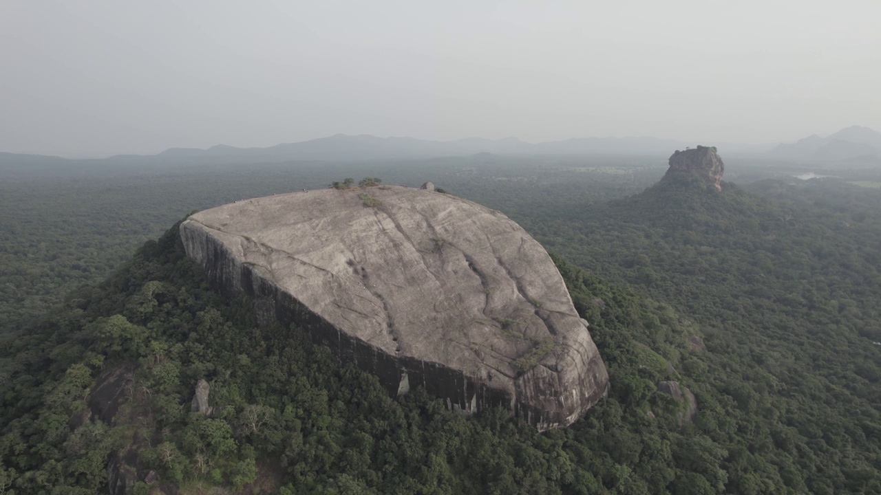 斯里兰卡Sigiriya Aerials狮头视频下载