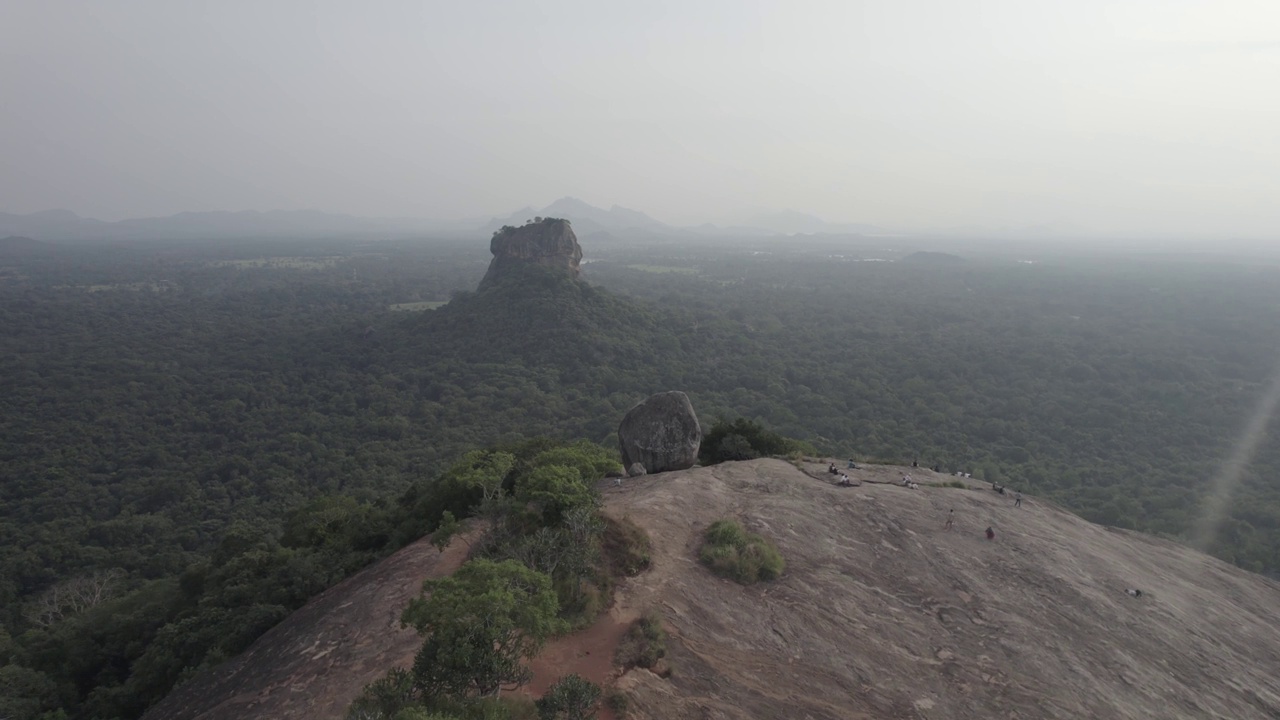 斯里兰卡Sigiriya Aerials狮头视频下载