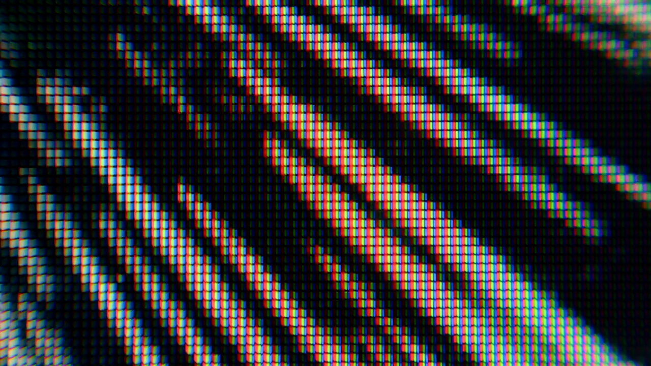 背景独特过渡，催眠效果。RGB像素。视频素材