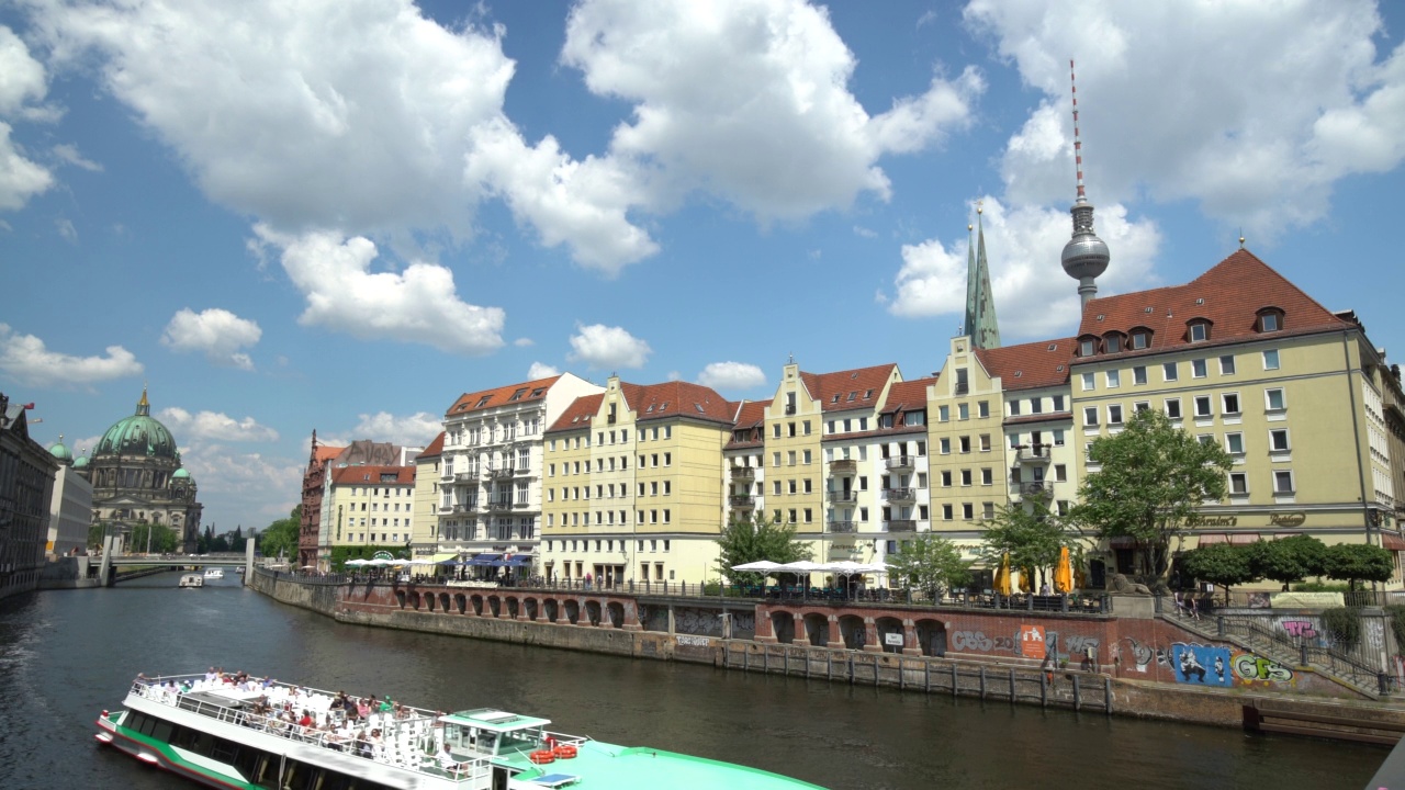 柏林的尼古拉维尔特尔酒店视频素材