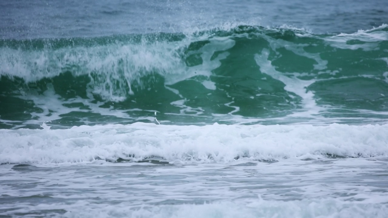 海浪,慢动作视频素材