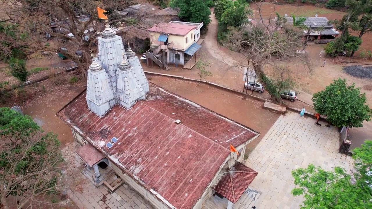 印度的印度教寺庙视频素材