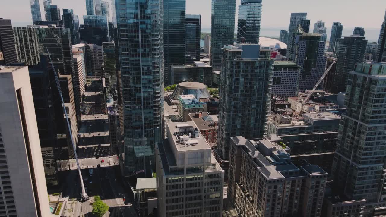 夏季的多伦多现代大都市视频下载