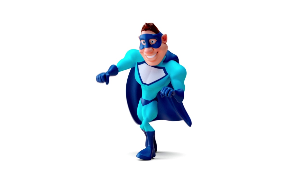 有趣的3D卡通超级英雄拳击视频下载